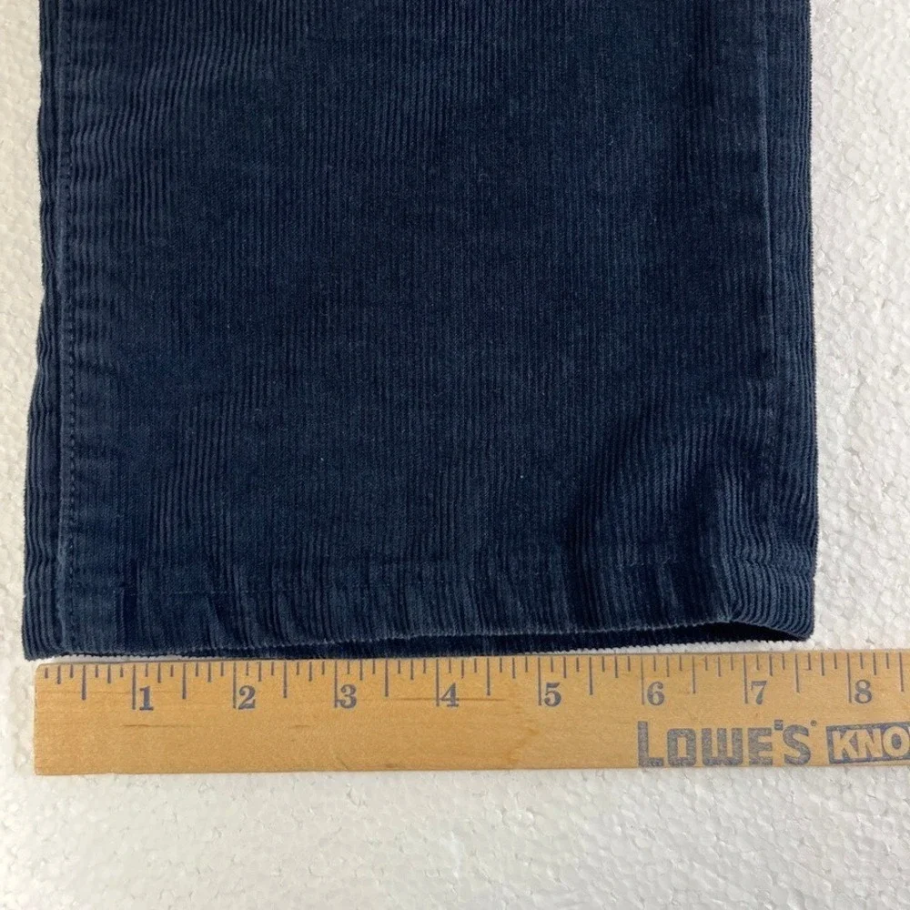 J. Crew Style 770 Corduroy‎ Pants Mens Fits 32x30 Navy Blue